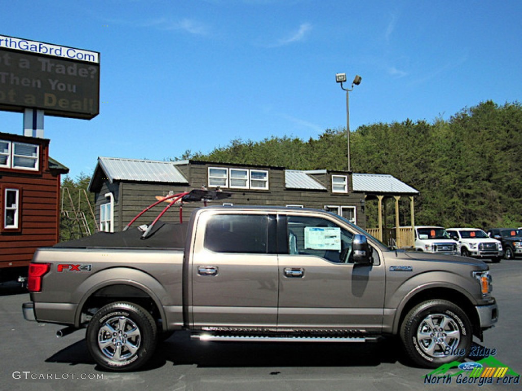 2019 F150 Lariat Sport SuperCrew 4x4 - Stone Gray / Black photo #6