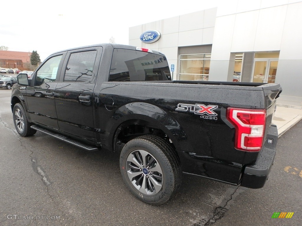 2019 F150 STX SuperCrew 4x4 - Agate Black / Black photo #7