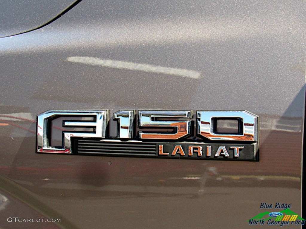 2019 F150 Lariat Sport SuperCrew 4x4 - Stone Gray / Black photo #37