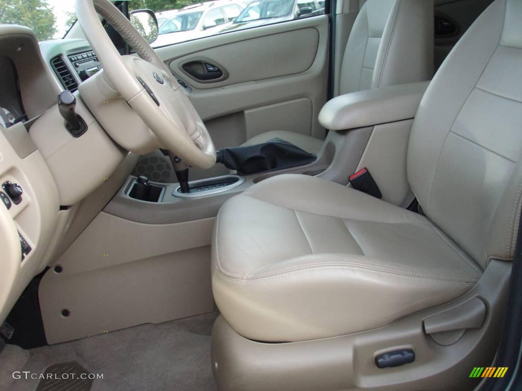 2006 Escape XLT V6 4WD - Titanium Green Metallic / Medium/Dark Pebble photo #15