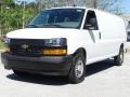 Summit White 2019 Chevrolet Express 2500 Cargo Extended WT Exterior