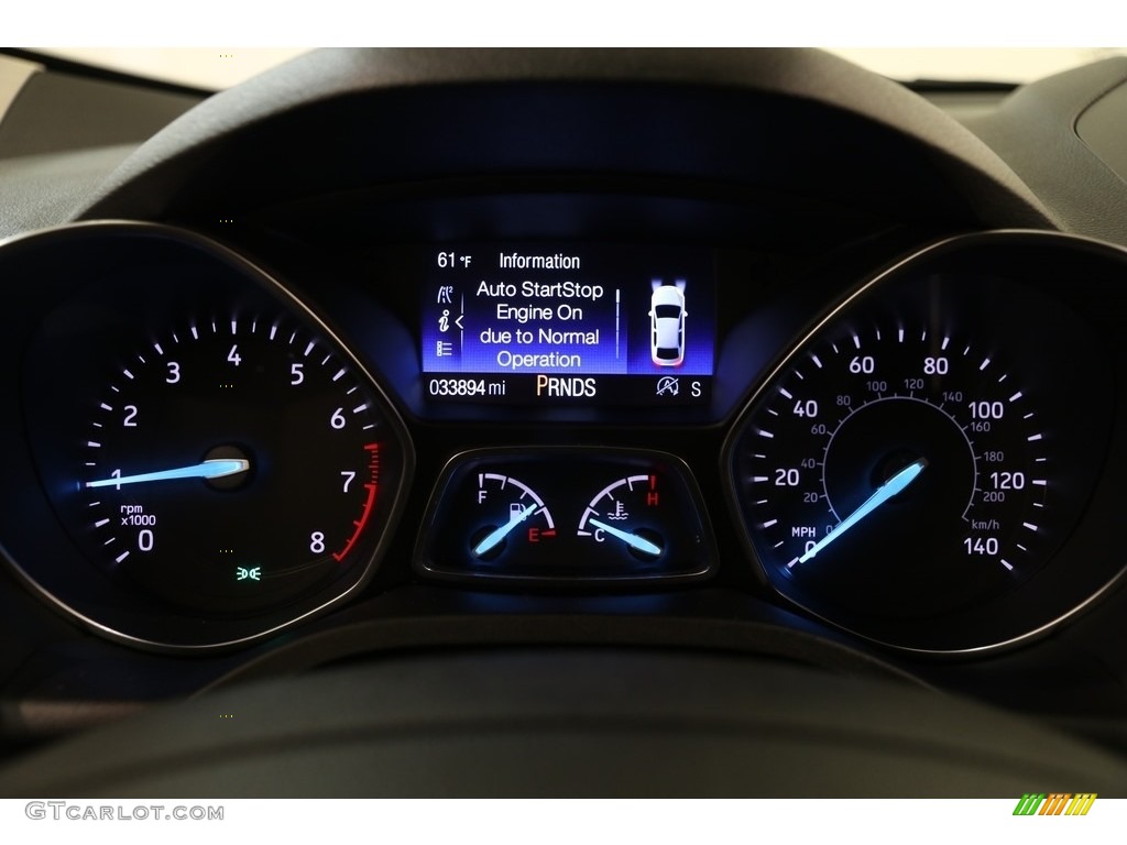 2018 Escape SE 4WD - Lightning Blue / Charcoal Black photo #9