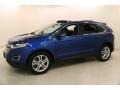 Lightning Blue - Edge Titanium AWD Photo No. 3