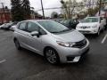 Alabaster Silver Metallic 2015 Honda Fit EX