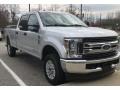 2018 Ingot Silver Ford F250 Super Duty XLT Crew Cab 4x4  photo #1