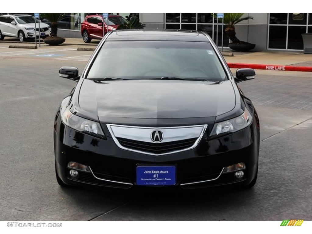 2013 TL  - Crystal Black Pearl / Ebony photo #2