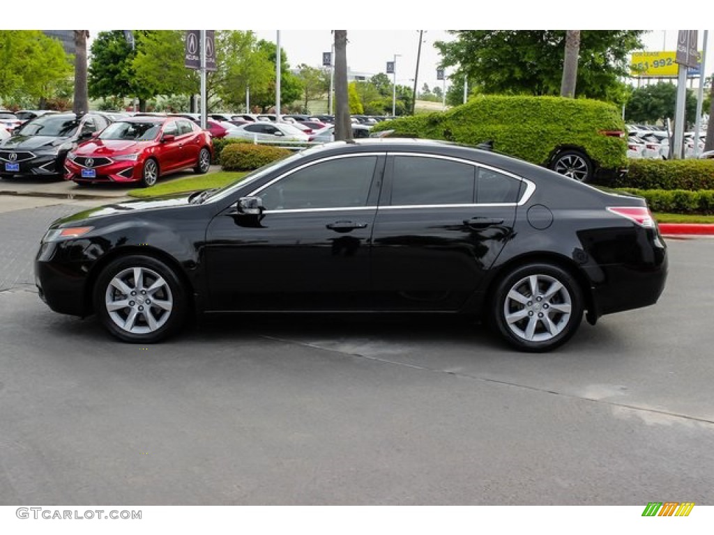 2013 TL  - Crystal Black Pearl / Ebony photo #4