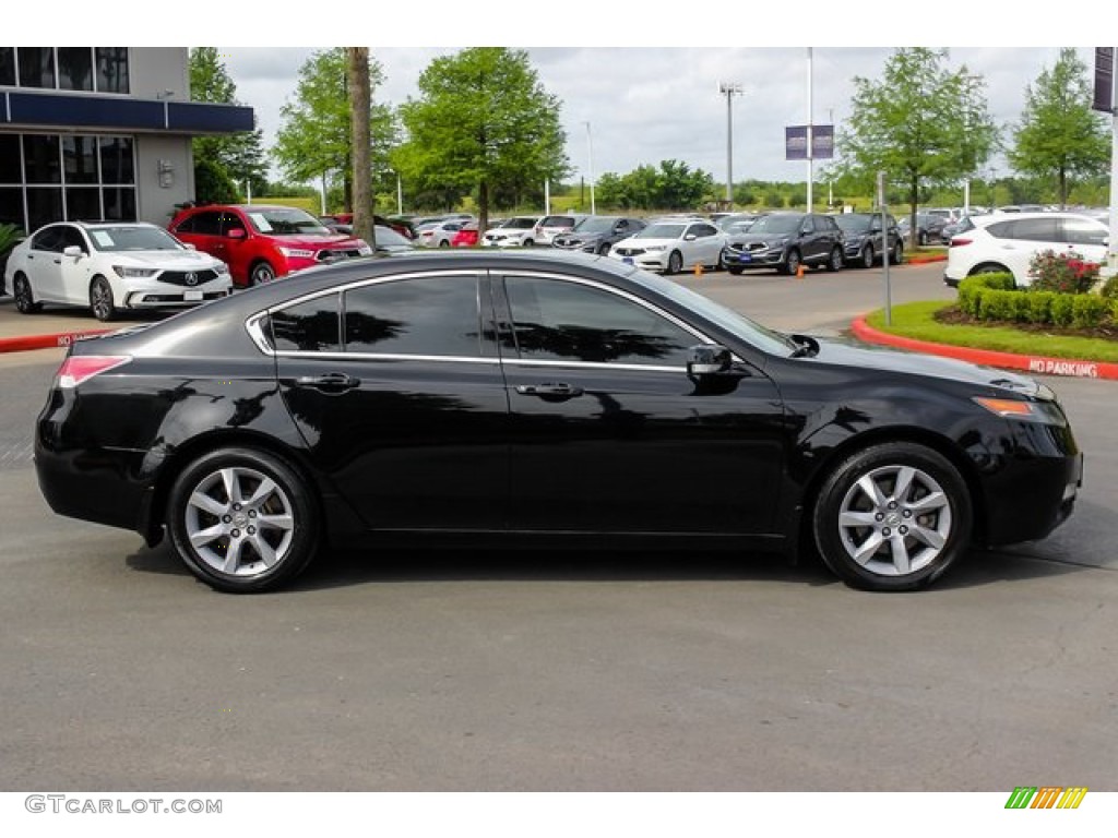 2013 TL  - Crystal Black Pearl / Ebony photo #8