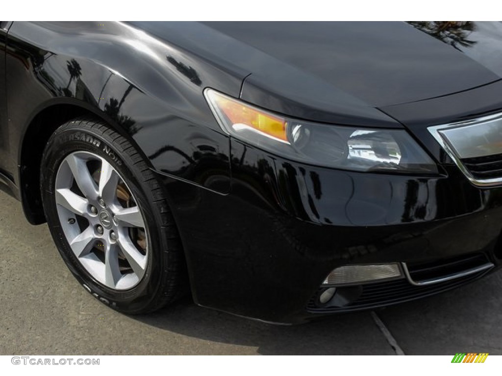 2013 TL  - Crystal Black Pearl / Ebony photo #12