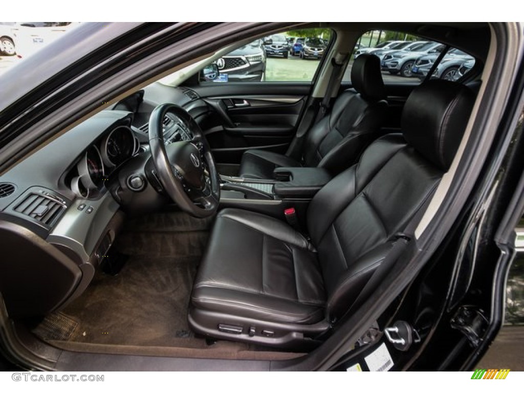 2013 TL  - Crystal Black Pearl / Ebony photo #21