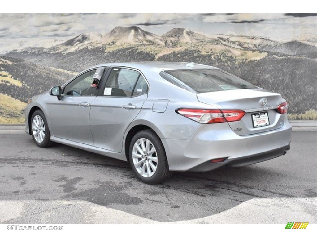 2019 Camry LE - Celestial Silver Metallic / Black photo #3