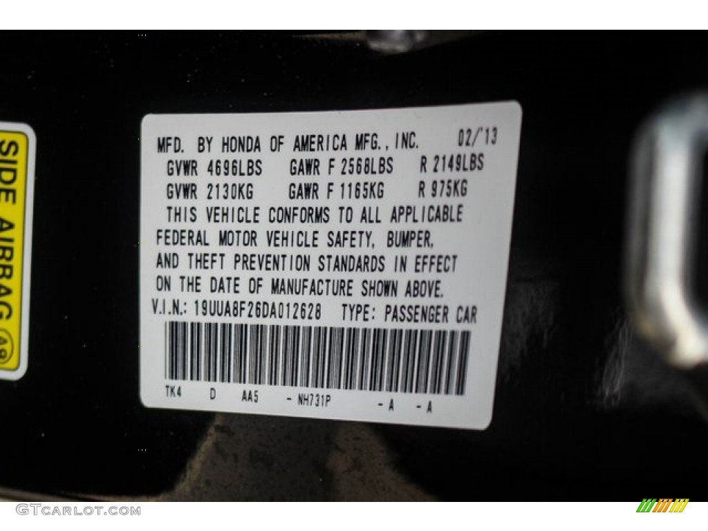 2013 TL  - Crystal Black Pearl / Ebony photo #44