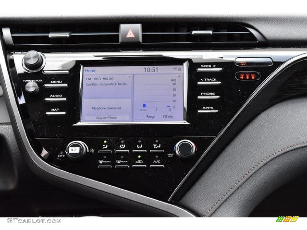 2019 Camry LE - Celestial Silver Metallic / Black photo #8