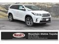 2019 Blizzard Pearl White Toyota Highlander Limited Platinum AWD  photo #1