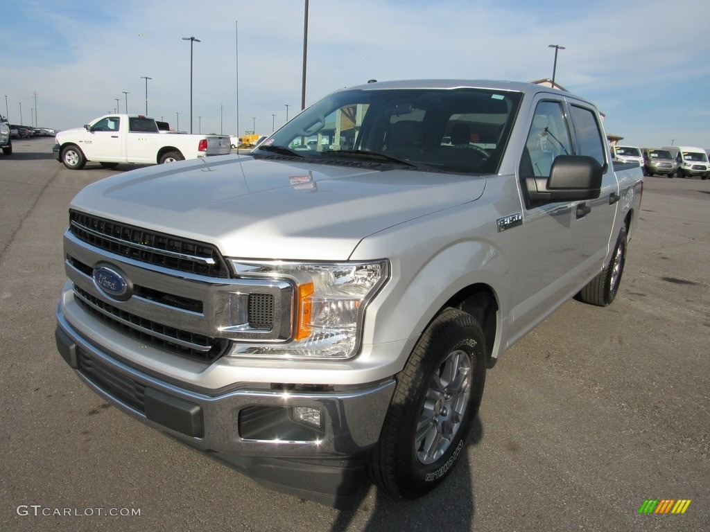 2018 F150 XLT SuperCrew - Ingot Silver / Earth Gray photo #1