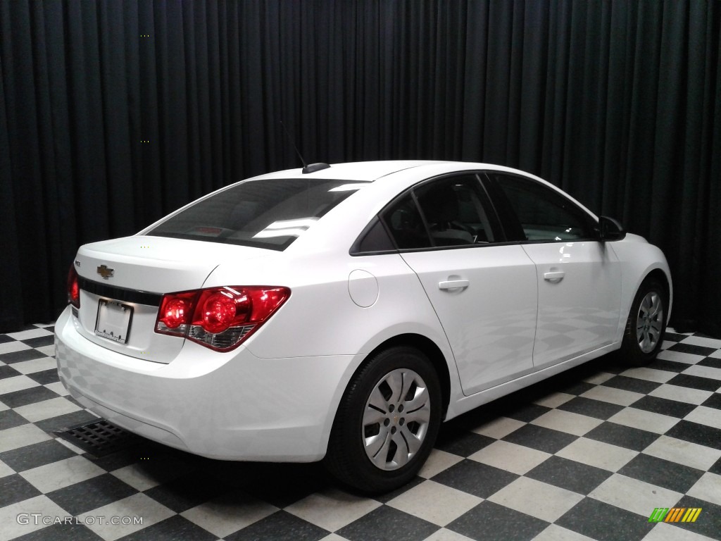 2015 Cruze LS - Summit White / Jet Black/Medium Titanium photo #6