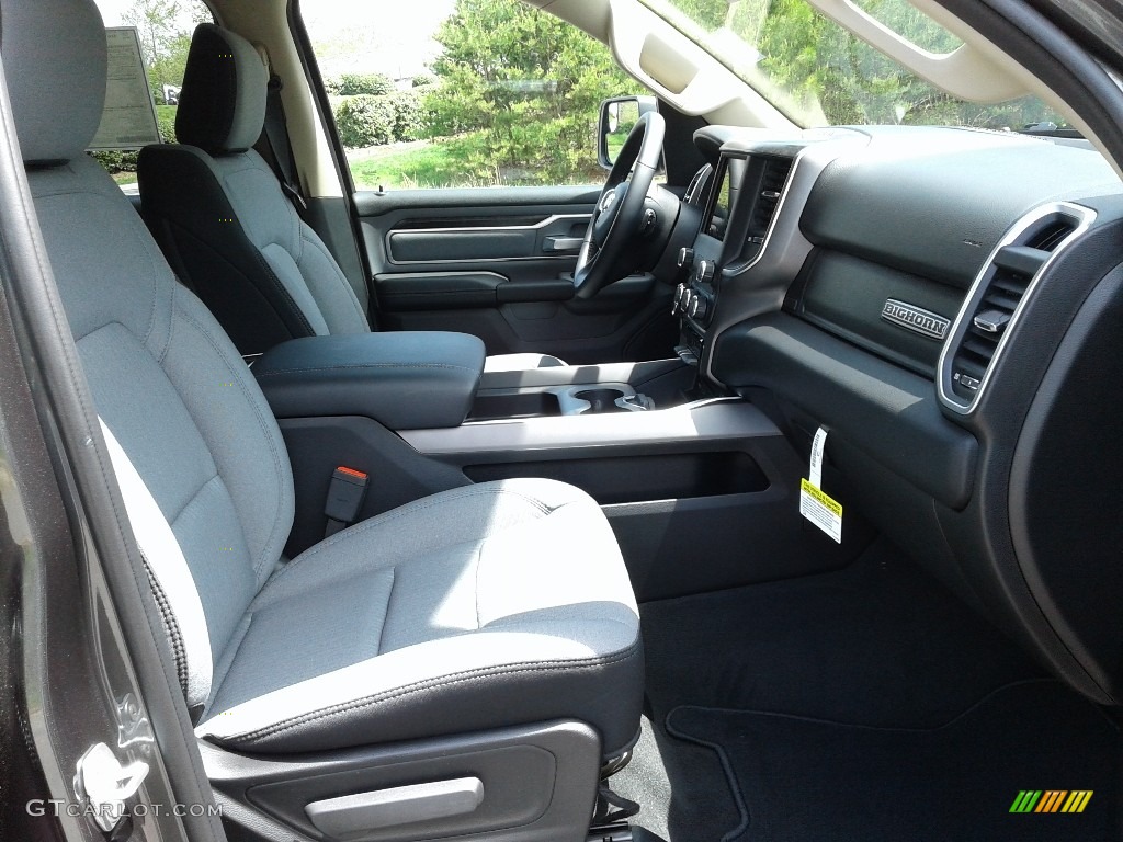 2019 1500 Big Horn Crew Cab - Granite Crystal Metallic / Black/Diesel Gray photo #16