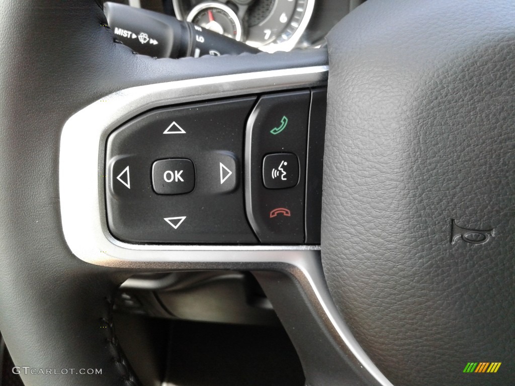 2019 1500 Big Horn Crew Cab - Granite Crystal Metallic / Black/Diesel Gray photo #17