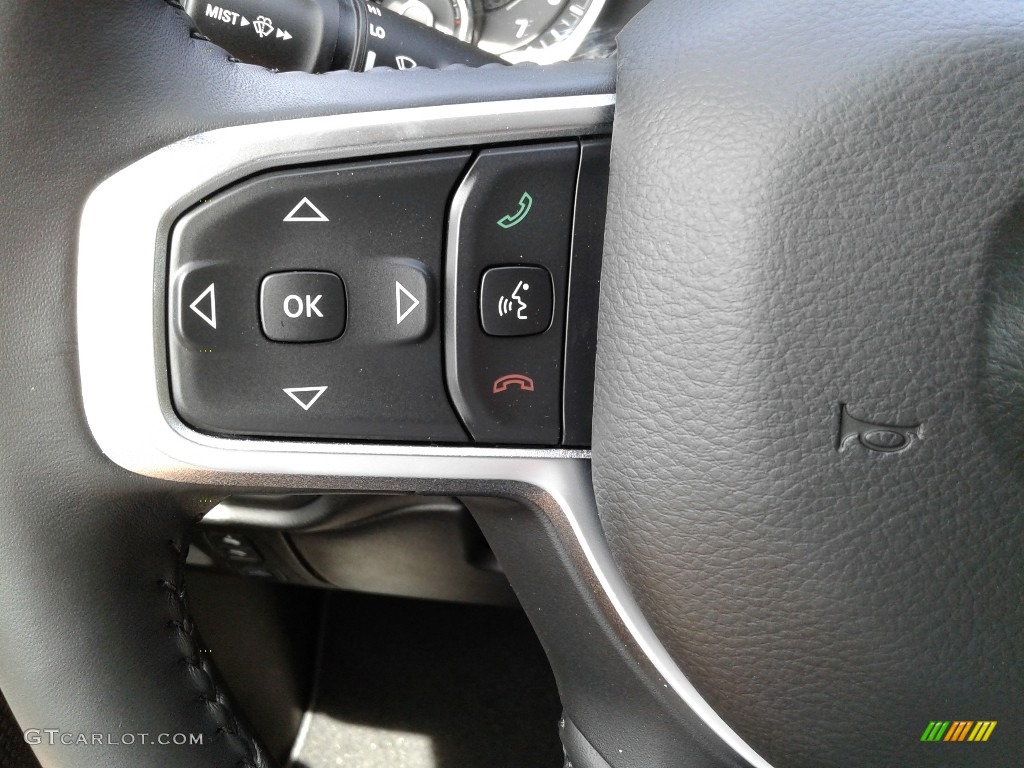 2019 1500 Big Horn Crew Cab - Granite Crystal Metallic / Black/Diesel Gray photo #20