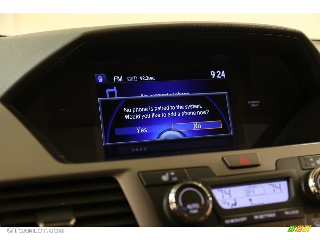 2015 Odyssey EX-L - White Diamond Pearl / Beige photo #12