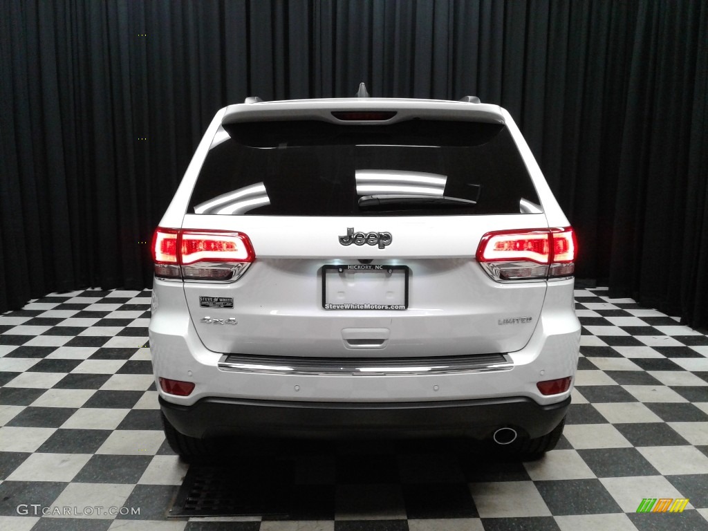 2019 Grand Cherokee Limited 4x4 - Bright White / Light Frost Beige/Black photo #7