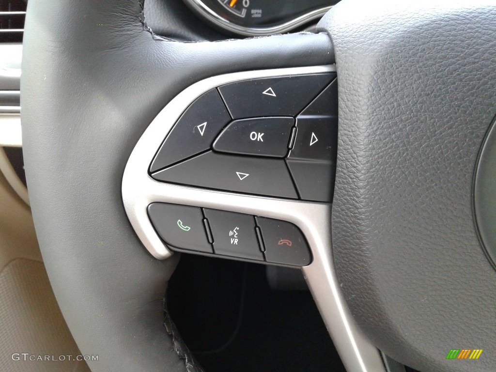 2019 Grand Cherokee Limited 4x4 - Bright White / Light Frost Beige/Black photo #18