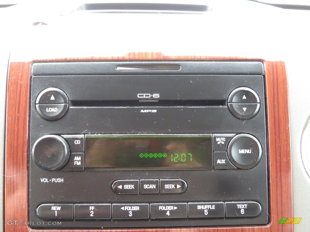 2005 F150 Lariat SuperCrew 4x4 - Black / Black photo #2