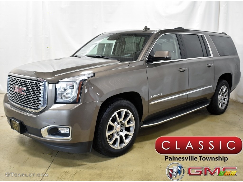 2015 Yukon XL Denali 4WD - Bronze Alloy Metallic / Denali Cocoa/Shale photo #1