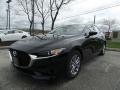 2019 Jet Black Mica Mazda MAZDA3 Sedan  photo #3