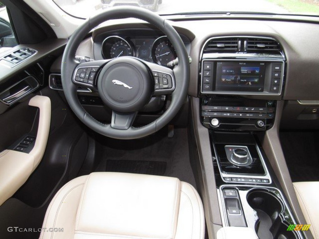 2017 F-PACE 35t AWD Prestige - Ammonite Grey / Latte w/Espresso photo #15