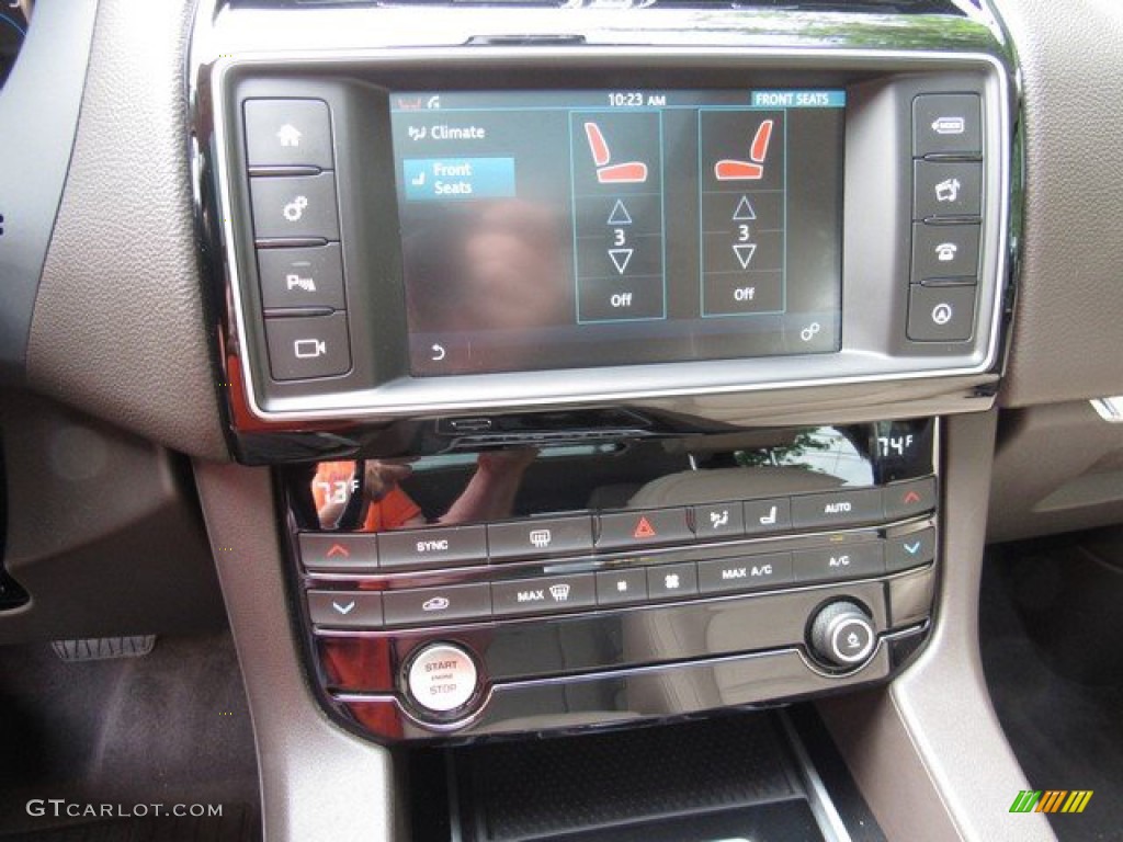 2017 F-PACE 35t AWD Prestige - Ammonite Grey / Latte w/Espresso photo #37