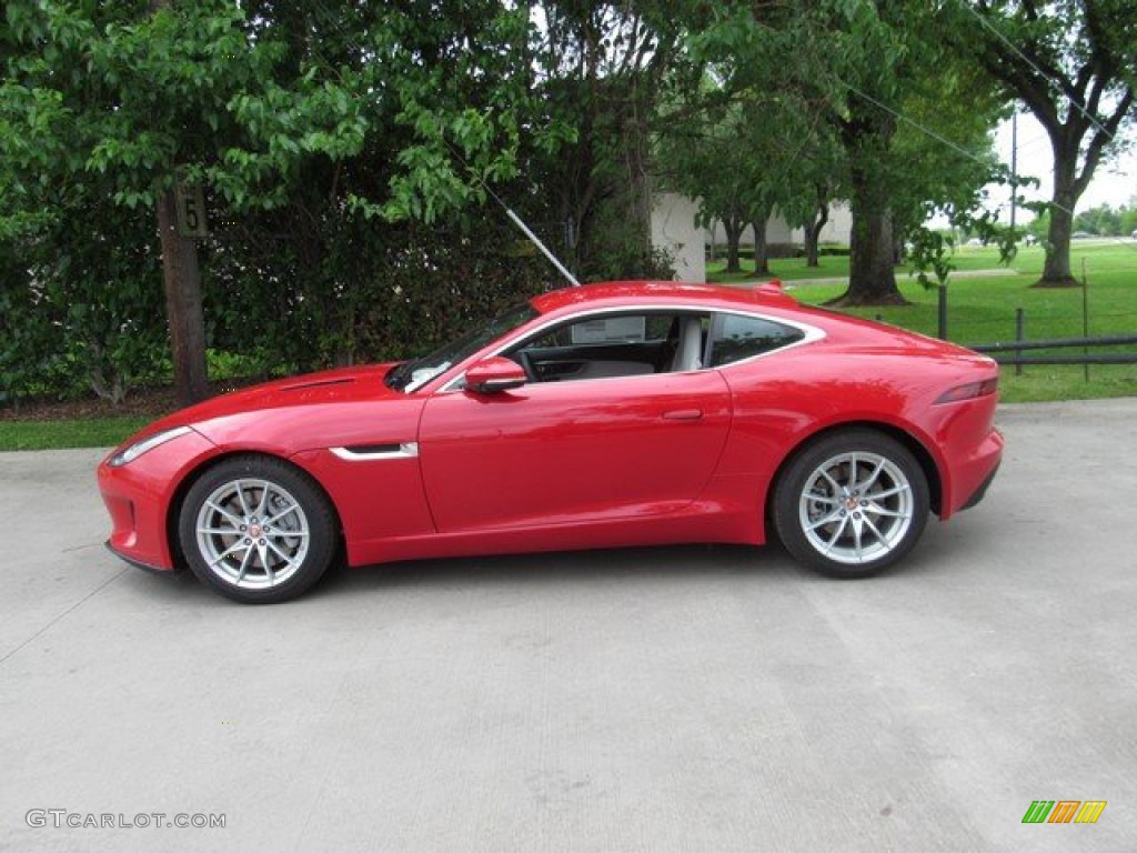 2020 F-TYPE Coupe - Caldera Red / Cirrus photo #11