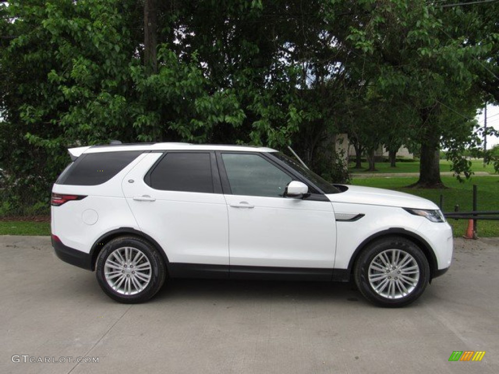 Fuji White 2019 Land Rover Discovery HSE Luxury Exterior Photo #132932010