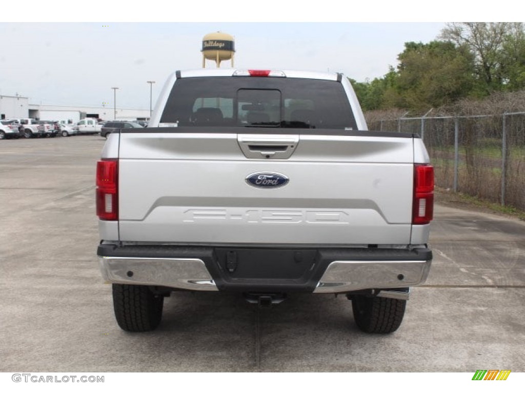 2019 F150 Lariat SuperCrew 4x4 - Ingot Silver / Black photo #7