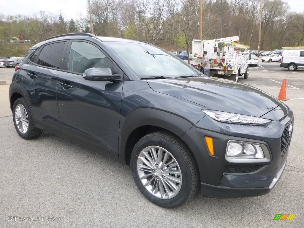 Thunder Gray 2019 Hyundai Kona SEL AWD Exterior Photo #132937994
