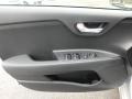 Black 2019 Kia Rio S 5 Door Door Panel