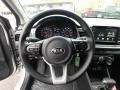 Black 2019 Kia Rio S 5 Door Steering Wheel