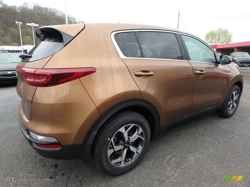 Burnished Copper 2020 Kia Sportage LX AWD Exterior Photo #132938276
