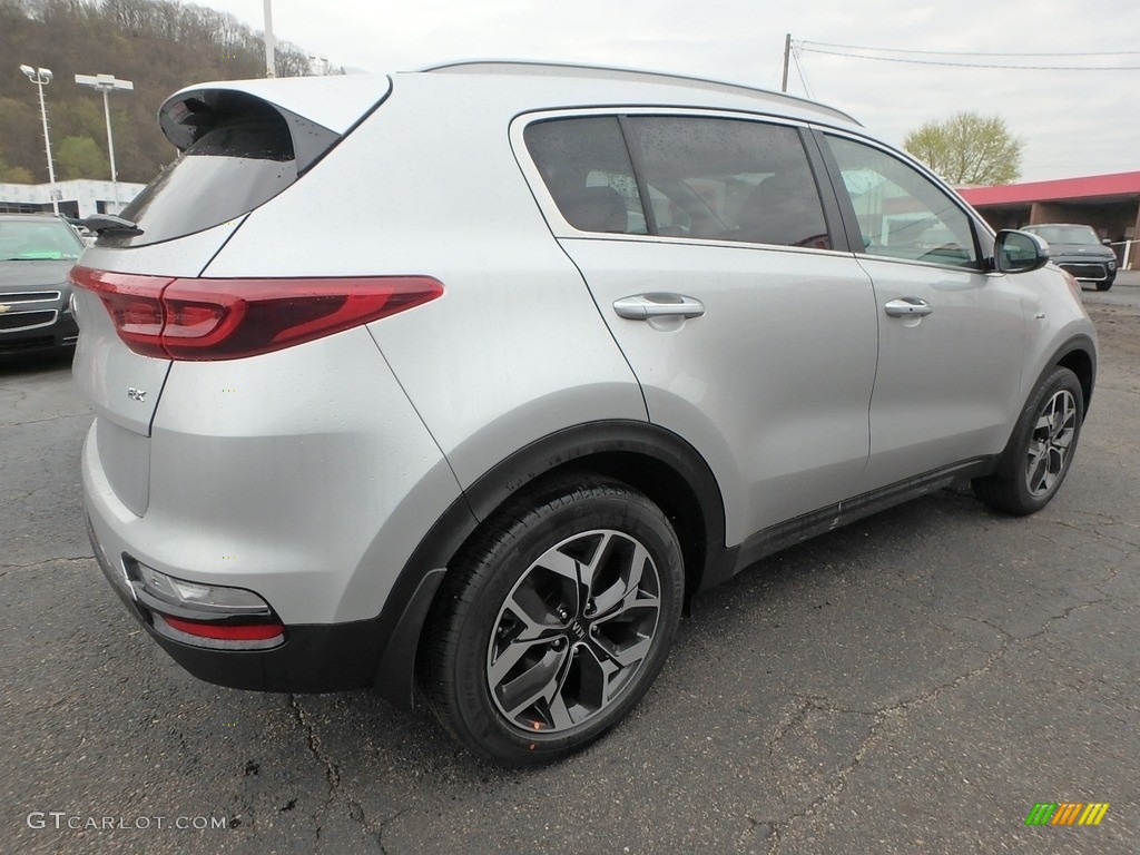 Sparkling Silver 2020 Kia Sportage EX AWD Exterior Photo #132938885