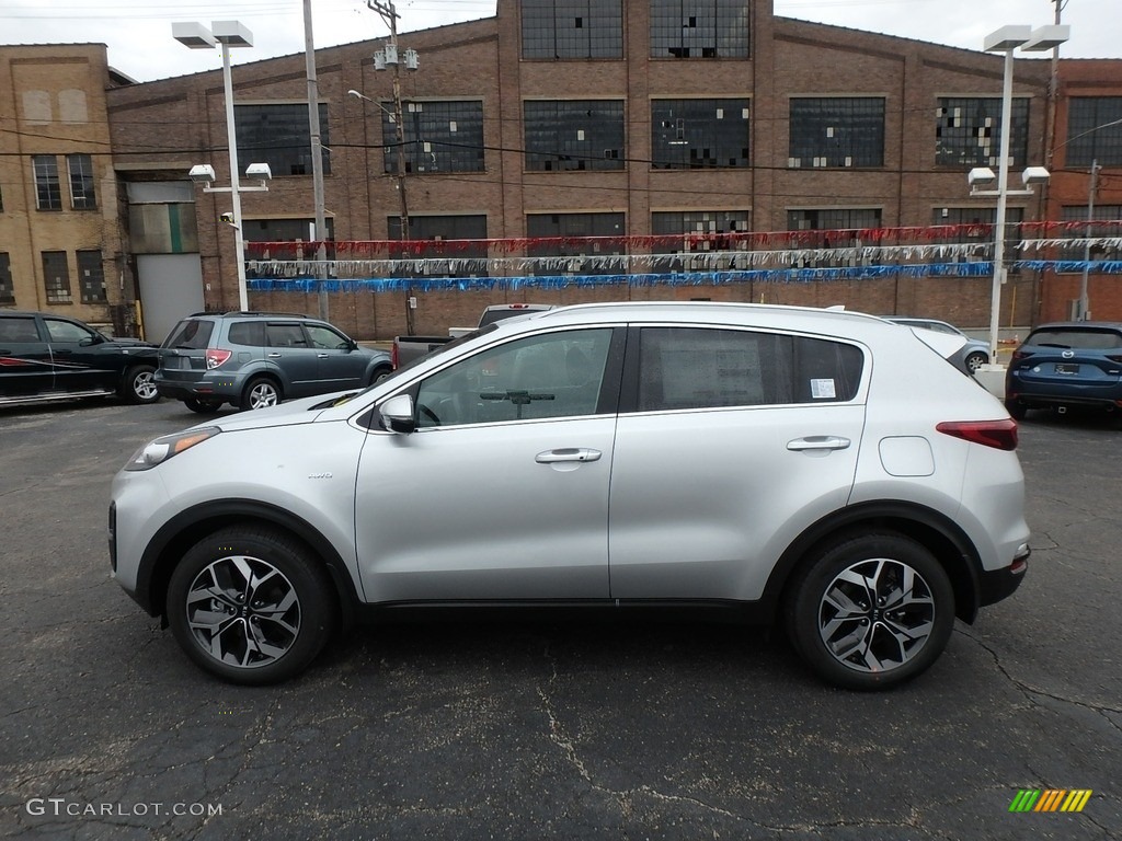 Sparkling Silver 2020 Kia Sportage EX AWD Exterior Photo #132939017