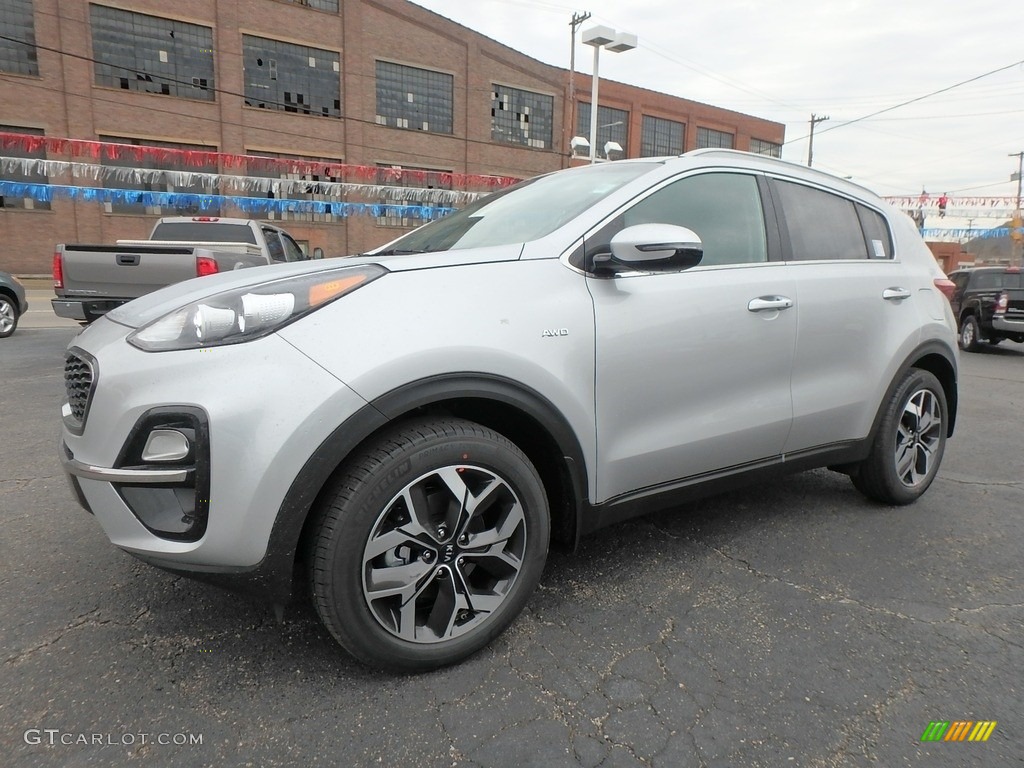 Sparkling Silver 2020 Kia Sportage EX AWD Exterior Photo #132939032