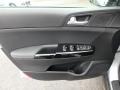 Black 2020 Kia Sportage EX AWD Door Panel