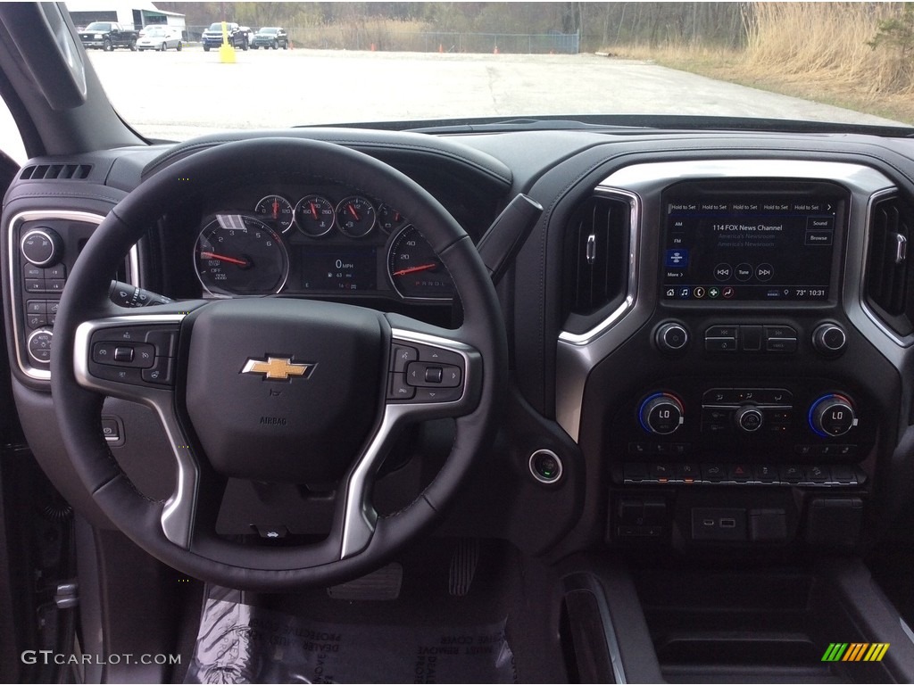 2019 Silverado 1500 LTZ Crew Cab 4WD - Satin Steel Metallic / Jet Black photo #13