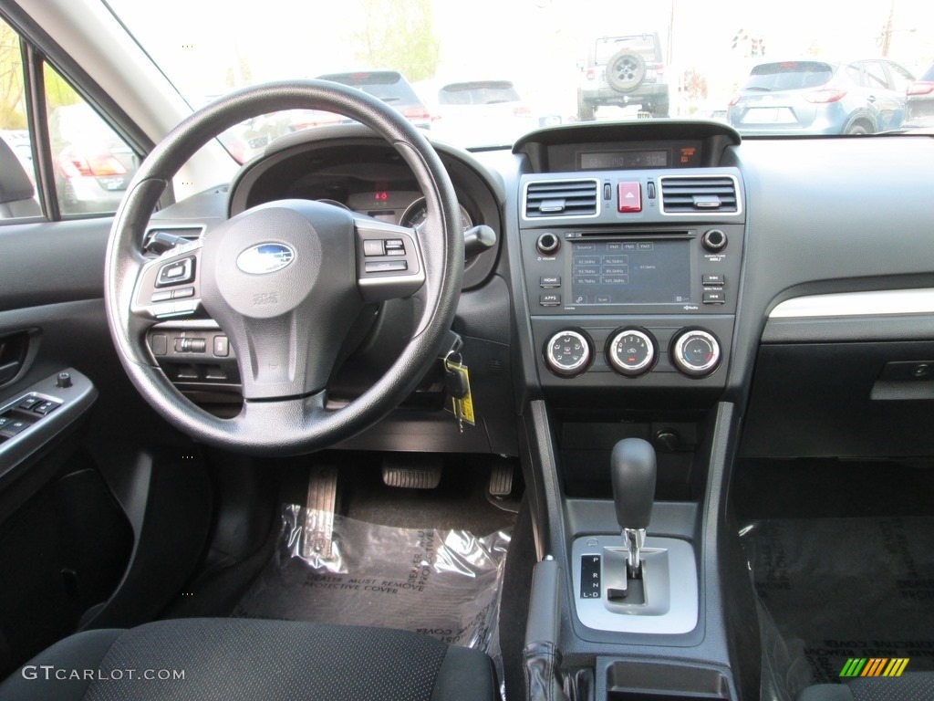2016 Impreza 2.0i 4-door - Quartz Blue Pearl / Black photo #10