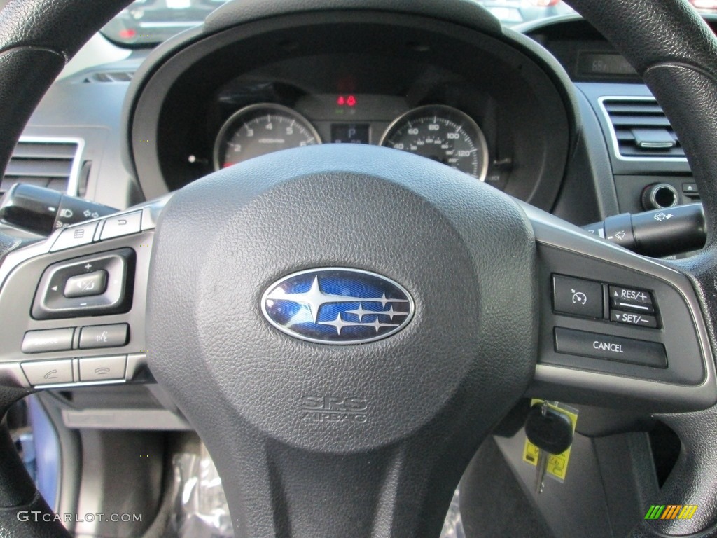 2016 Impreza 2.0i 4-door - Quartz Blue Pearl / Black photo #11