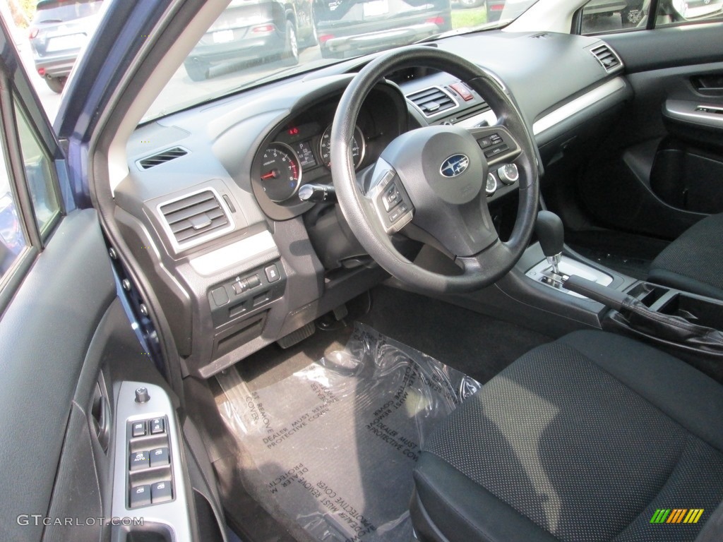 2016 Impreza 2.0i 4-door - Quartz Blue Pearl / Black photo #12