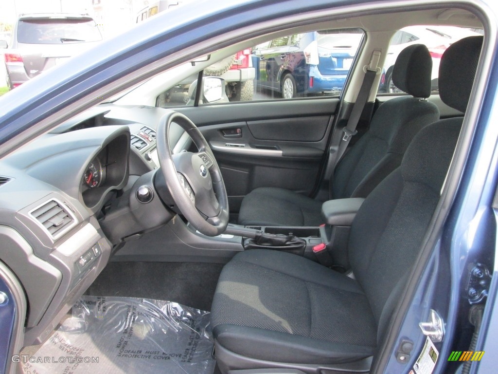 2016 Impreza 2.0i 4-door - Quartz Blue Pearl / Black photo #13