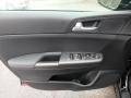 Black 2020 Kia Sportage S AWD Door Panel