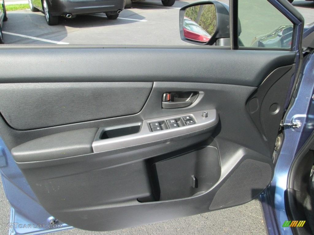 2016 Impreza 2.0i 4-door - Quartz Blue Pearl / Black photo #14