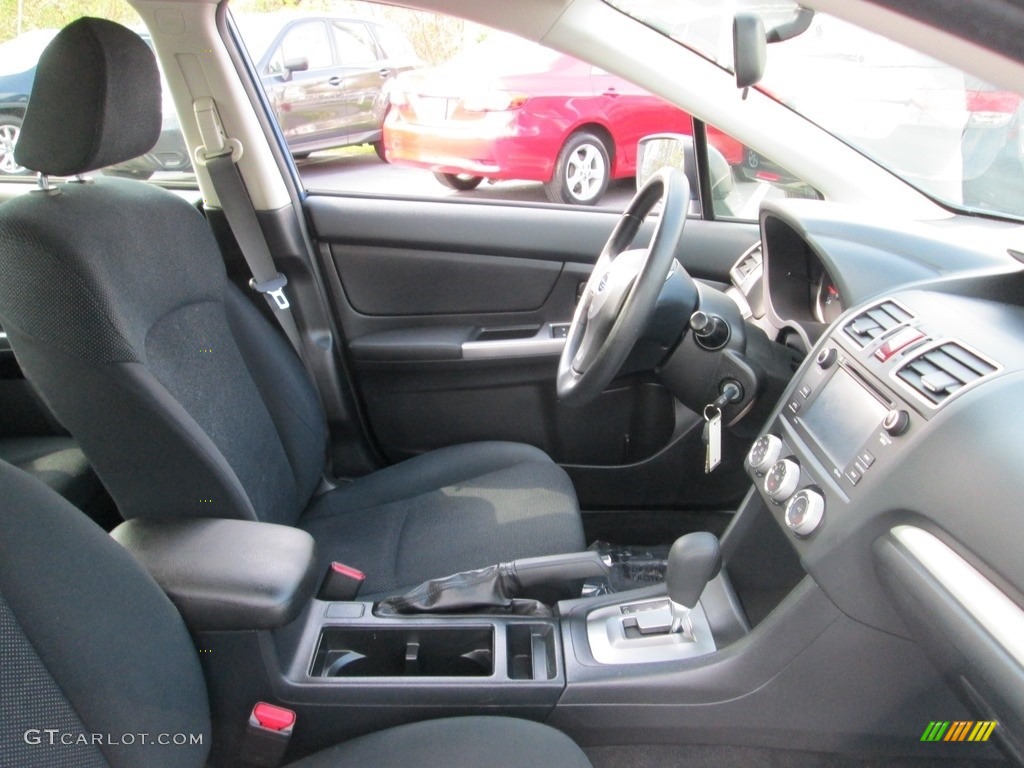2016 Impreza 2.0i 4-door - Quartz Blue Pearl / Black photo #17